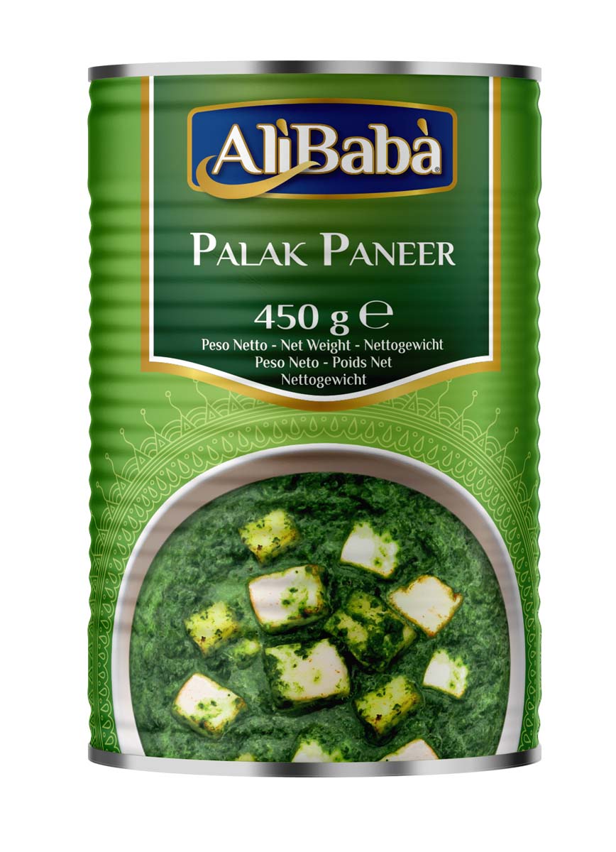 ALI BABA TIN PALAK PANEER 450G