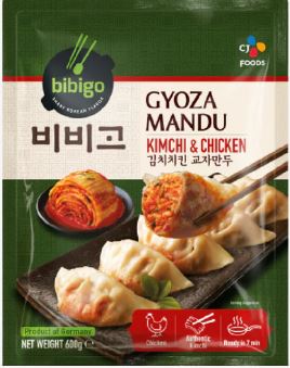 Bibigo Gyoza Kimchi & Chicken 600g